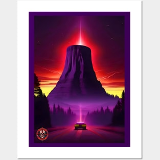 Drawn to Devil's Tower Posters and Art